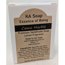 Essence of Being Camo Marble Soap 4.5 oz