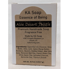 Essence of Aloe Desert Thistle Unscented Soap