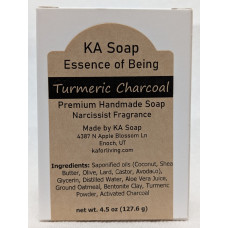 Essence of Being Narcissist Aloe, Turmeric, Charcoal Soap